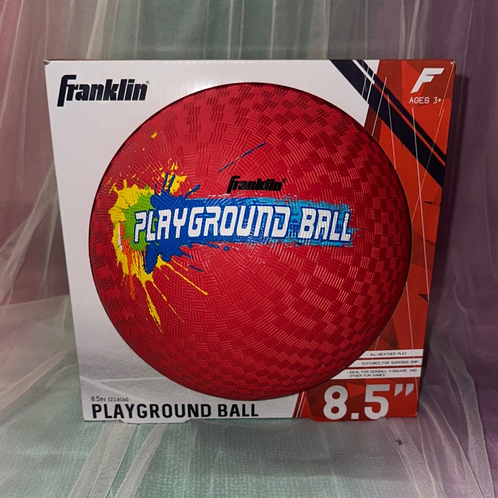 Franklin Red Playground Ball - Kids Toy
